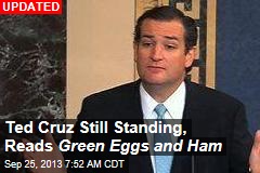 Ted Cruz Reads &#39;Green Eggs And Ham &#39;