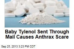 Baby Tylenol Sent Through Mail Causes Anthrax Scare