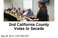 Another County Votes to Secede From California