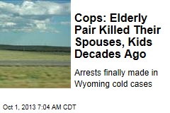 Cops: Elderly Pair Killed Their Spouses, Kids Decades Ago