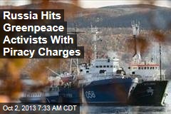 Russia Charges 5 in Greenpeace With Piracy
