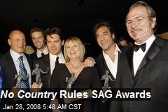 No Country Rules SAG Awards