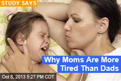 Why Moms Are More Tired Than Dads