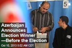 Azerbaijan Reveals Next President... Before Vote