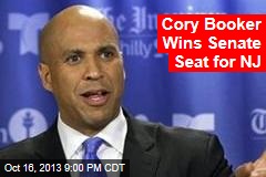 Cory Booker Wins Senate Seat for NJ