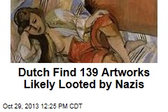 Dutch Find 139 Artworks Likely Looted by Nazis