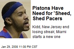 Pistons Have Need for 'Sheed, Shed Pacers