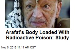 Arafat&#39;s Body Loaded With Radioactive Poison: Study