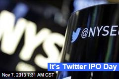 It&#39;s Twitter IPO Day