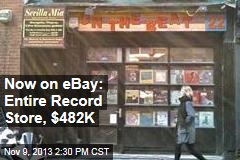 Now on eBay: Entire Record Store, $482K
