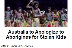 Australia to Apologize to Aborigines for Stolen Kids