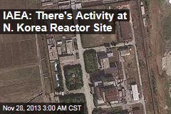 IAEA: There&#39;s Activity at N. Korea Reactor Site
