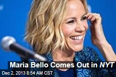 Maria Bello Comes Out in NYT