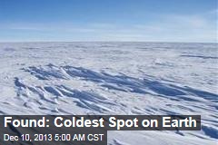 Satellite Spies Coldest Spot on Earth