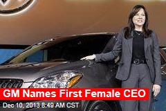 GM Names First Female CEO