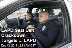 Half of Cops Don&#39;t Wear Seat Belts