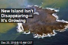 New Island Isn&#39;t Disappearing&mdash; It&#39;s Growing