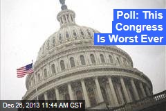 Poll: Worst Congress Ever. Ever.