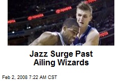 Jazz Surge Past Ailing Wizards