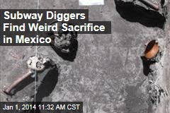 Subway Diggers Find Weird Sacrifice in Mexico