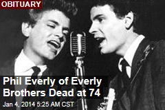 Phil Everly of Everly Brothers Dead at 74