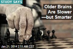 Older Brains Slower But Smarter