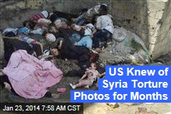 US Knew of Syria Torture Photos for Months