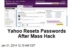 Yahoo Resets Passwords After Mass Hack