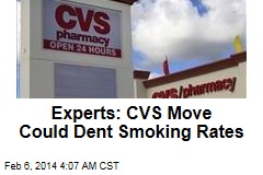 CVS&#39; &#39;Corporate Courage&#39; Could Cut Smoking Rates