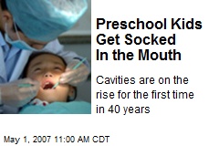 Preschool Kids Get Socked In the Mouth