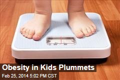 Obesity in Kids Plummets