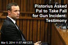 Pistorius Asked Pal to Take Fall for Gun Incident: Testimony
