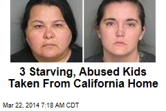 3 Starving, Abused Kids Taken From California Home