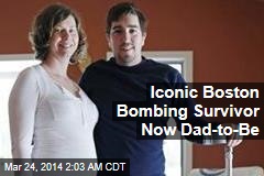 Iconic Boston Bombing Survivor Now Dad-to-Be