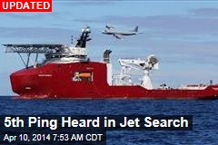 5th Ping Heard in Jet Search