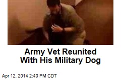 Army Vet Reunited With His Military Dog