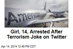 Girl, 14, Arrested After Terrorism Joke on Twitter