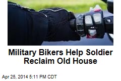 Bike Gang Helps Veteran Reclaim His Old House