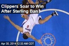 Clippers Soar to Win After Sterling Ban