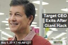 Target CEO Exits After Giant Hack