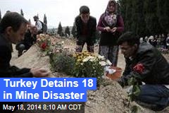 Turkey Detains 18 in Mine Disaster