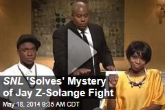 SNL &#39;Solves&#39; Mystery of Jay Z-Solange Fight