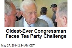 Oldest-Ever Congressman Faces Tea Party Challenge