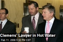 Clemens' Lawyer in Hot Water