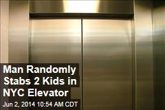 Man Randomly Stabs 2 Kids in NYC Elevator