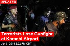 Gunmen Attack Karachi Airport, 6 Dead