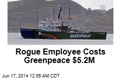 Rogue Employee Costs Greenpeace $5.2M