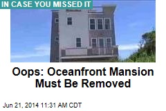 Oceanfront Mansion Built in Park Must Be Removed