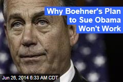 Could Boehner Really Sue Obama?