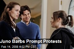 Juno Barbs Prompt Protests